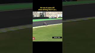 Max Verstappen does the driving required for his drivers licence in F1 [upl. by Alia]