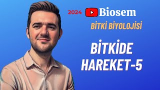 Bitki Biyolojisi  Bitkide Hareket5 Konu Anlatımı 12 Sınıf Biyoloji [upl. by Germin]