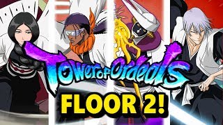 Bleach Brave Souls Tower of Ordeals  Floor 2 17  121 [upl. by Queri6]