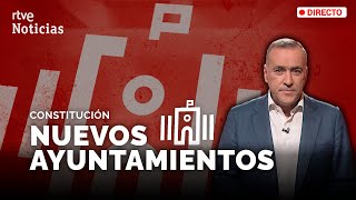 AYUNTAMIENTOS Se CONSTITUYEN los NUEVOS CONSISTORIOS tras las ELECCIONES del 28M  RTVE [upl. by Delahk236]