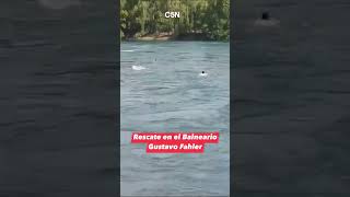 IMPACTANTE RESCATE de una MUJER en el RÍO LIMAY [upl. by Hsoj]