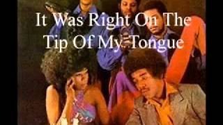 It Was Right On The Tip Of My Tongue  1971 Brenda and the Tabulations [upl. by Lola]