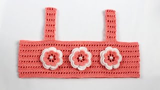 Very easy crochet Half Body  crochet Half Body design  কুশিকাটার হাফ বডি ডিজাইন [upl. by Aalst]