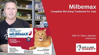 Milbemax Complete Worming Treatment for Cats [upl. by Anertal]