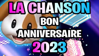 LES ANIMOJIS  LA CHANSON JOYEUX ANNIVERSAIRE 2023 [upl. by Eilsek]