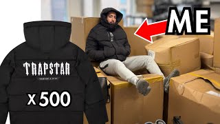 I BOUGHT 500 TRAPSTAR JACKETS [upl. by Amye]