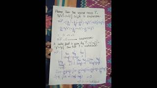 Prove That Vector Field Is Solenoidal  Show That F Is Irrotational [upl. by Isleana]