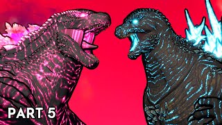 Evolved Godzilla vs Godzilla Minus One  Animation Part 58 [upl. by Aisayt]