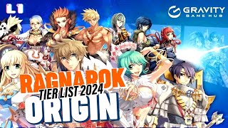 My Class Tier list for Ragnarok Origin [upl. by Jaella]