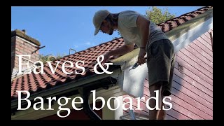 Fix the roof  part 3 eaves amp barge boards [upl. by Ettennor]