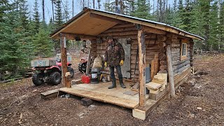 Trapping cabin restoration [upl. by Weinstock]