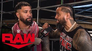 Jimmy Uso insists Sami Zayn stay away from SmackDown this Friday Raw highlights Nov 4 2024 [upl. by Rome400]