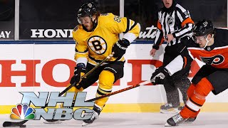 Philadelphia Flyers vs Boston Bruins at Lake Tahoe  EXTENDED HIGHLIGHTS  22121  NBC Sports [upl. by Einial]