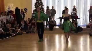 Pachanga Salsa dance show YE Mambo Spain Hot Winter in Siberia [upl. by Orth]