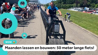 Is dit de langste fiets ter wereld [upl. by Zielsdorf]