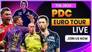 2024 PDC Euro Tour Live  ET 12 Swiss Darts Trophy Session 3 [upl. by Stephannie565]