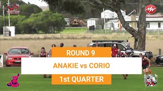 RD 9 Anakie VS Corio 1st QTR 01062024 [upl. by Lede665]