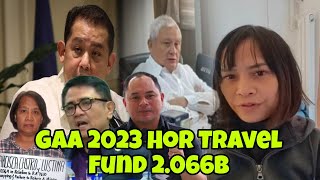 Speaker Martin Saan mapunta ang sobrang sa Travel Fund GAA 2023 na 2066B [upl. by Malony659]