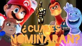 ¿Cuales Películas estarán Nominadas al Oscar Animado 2024  Martincho Carpincho [upl. by Leelah]