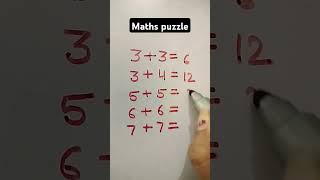 how lntelligent are you viral trending maths puzzle yt viral [upl. by Amsirak]