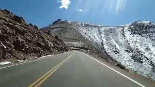 Dashcam Video of the Drive up Pikes Peak Colorado [upl. by Tingley]