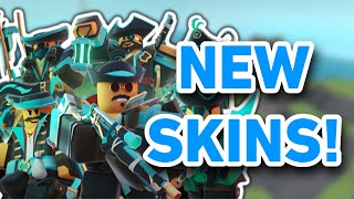 NEW RANKING ALL PIRATE SKINS  SHOWCASE  REVIEW  Tower Defense Simulator Roblox [upl. by Euqinommod39]