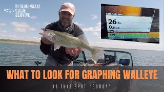 What To Look For Graphing Walleye  Is This Spot quotGoodquot [upl. by Ansilme]