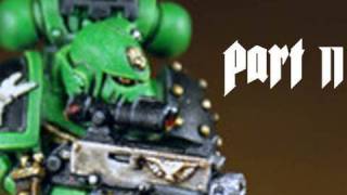 How to paint Salamander Space Marine Part 2 by Lester Bursley [upl. by Grounds]