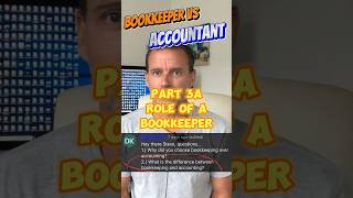 Role of a Bookkeeper Bookkeeper vs Accountant part 3a of 5 [upl. by Pacheco]