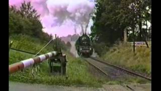 DDR Reichsbahn 1987Eine Schwere Leistung mit Volldampf fur Lok 50 35761 [upl. by Ahsimik]