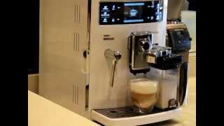 White Saeco Xelsis Espresso Machine Superautomatic FORSALE [upl. by Merton]