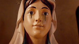 The Virgin Mary statue but the tears of blood！ Horror film [upl. by Bahr]