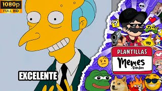 Sr Burns Excelente  Meme Plantilla [upl. by Yarahs664]