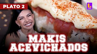 Makis acevichados con salsa tipo anguila  El Gran Chef Famosos [upl. by Jereld820]