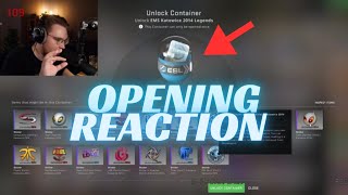 OhnePixel REACTS To NEW 2014 KATOWICE CAPSULE OPENING LIVE [upl. by Ehudd]