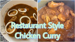 Restaurant Style Chicken Currychicken Currysajila 3 star Germeny [upl. by Silvana395]