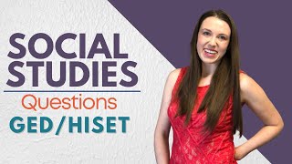 Important GEDHiSET Social Studies Questions [upl. by Richmal]