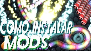 MOD Slitherio HACK TRUCO SLITHERIO Super Zoom Como Instalar MODS [upl. by Amluz]