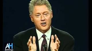 1996 Presidential Debate Bill Clinton vs Bob Dole [upl. by Maximilianus]