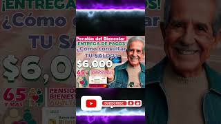 🔴Consulta el saldo de tu tarjeta bienestar💸🤑🤑 [upl. by Rickie]