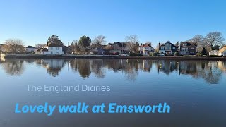 A WALK AROUND BEAUTIFUL EMSWORTH [upl. by Tenenbaum]