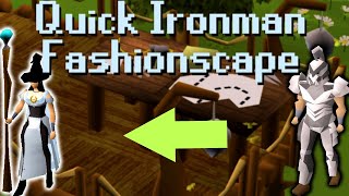 OSRS Ironman Fashionscape Ideas in Under 10 Minutes [upl. by Shem]