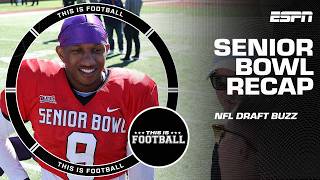 NFL Draft Buzz from the Senior Bowl with Jordan Reid  This Is Football [upl. by Thursby]