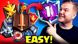 BEST DECK TO EASILY RANK UP IN CLASH ROYALE [upl. by Sialac]