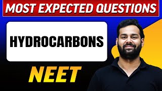 HYDROCARBONS  Most Expected Questions in 1 Shot  NEET [upl. by Haronid]