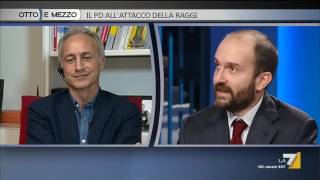 Orfini vs Travaglio Sei il giornalista preferito di Marra [upl. by Mcarthur]