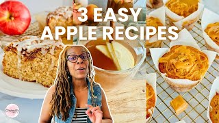 3 Easy Apple Recipes  Desserts for the Holidays  Quick amp Delicious Recipes for Busy Adults [upl. by Hills]