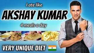 I Tried quot AKSHAY KUMAR quot Diet plan for a day  🇮🇳 [upl. by Iaka]