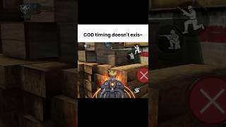 Cod timing doesnt exist codm gamingmemes [upl. by Neeruam]