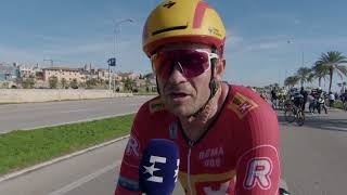 Alexander Kristoff  Interview at the finish  Trofeo Palma 2024 [upl. by Thornie]